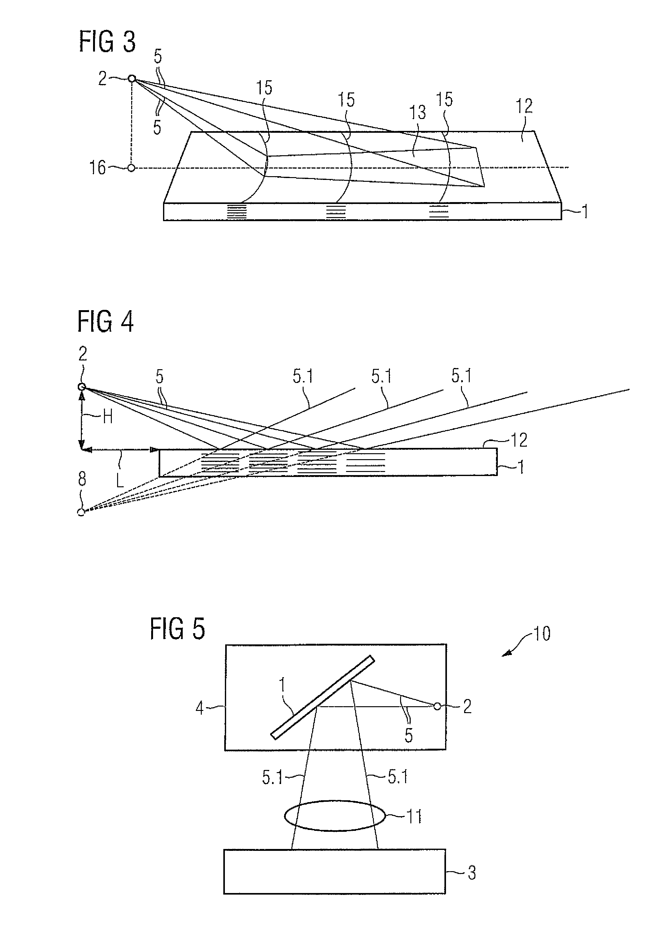 X-ray radiator to generate quasi-monochromatic x-ray radiation, and radiography x-ray acquisition system employing same