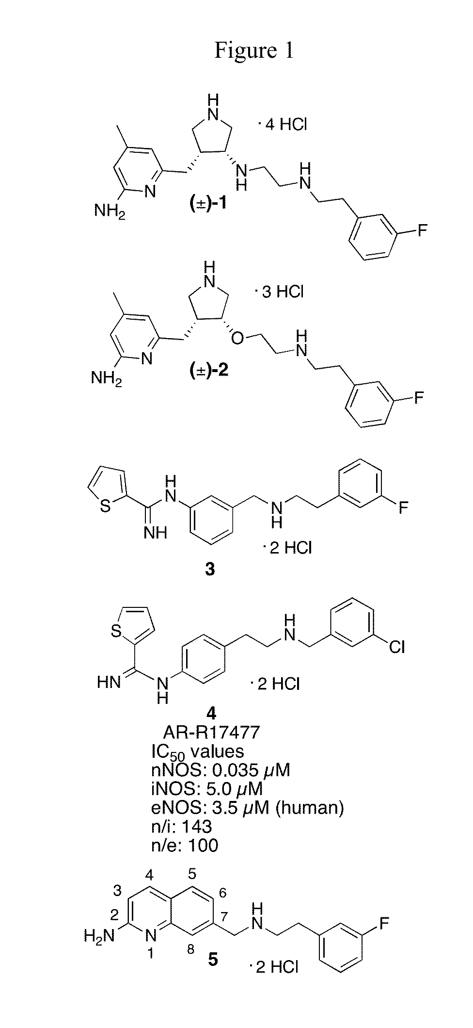 2-Aminoquinoline-Based Compounds for Potent and Selective Neuronal Nitric Oxide Synthase Inhibition