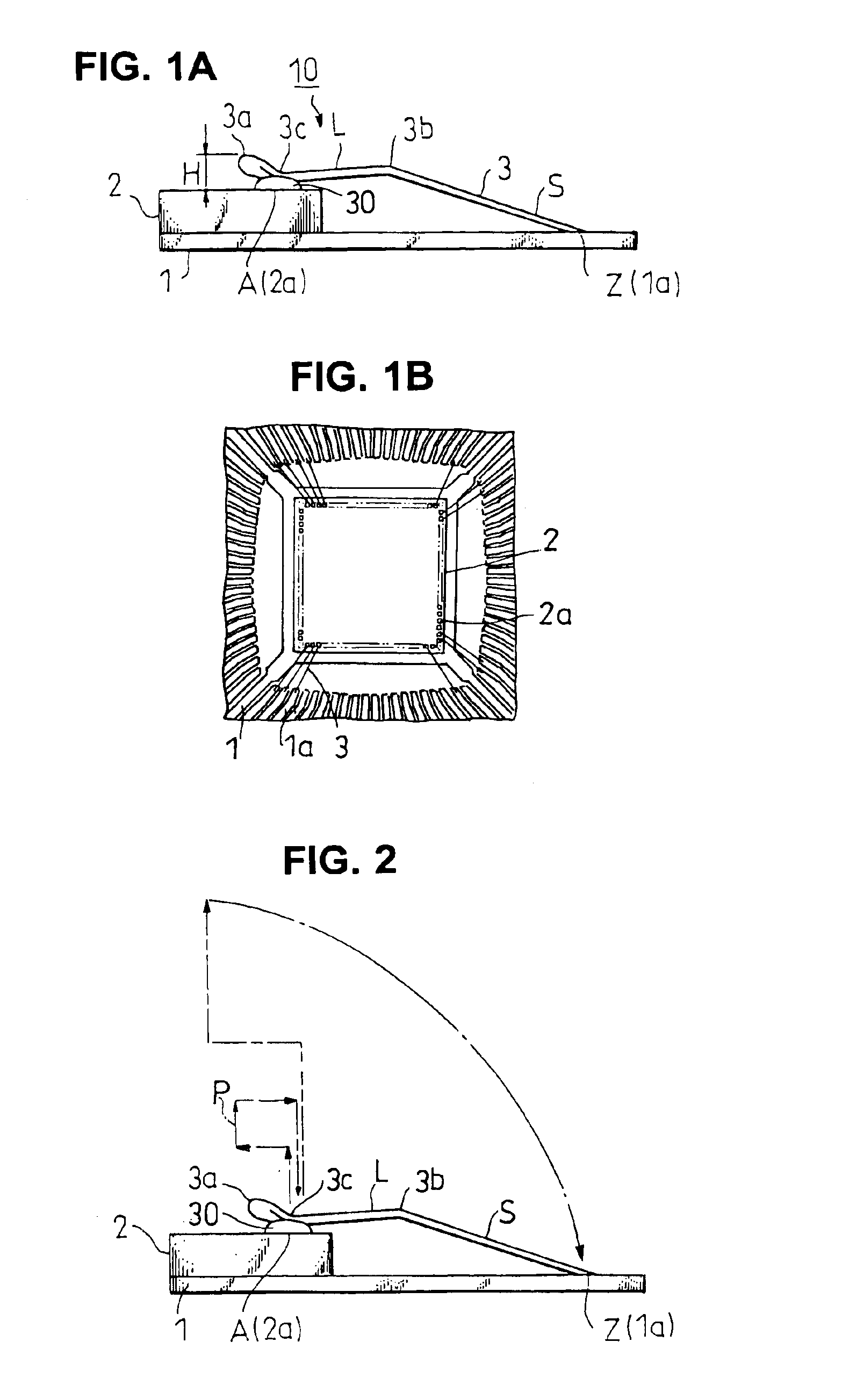 Wire loop, semiconductor device having same, wire bonding method and wire bonding apparatus