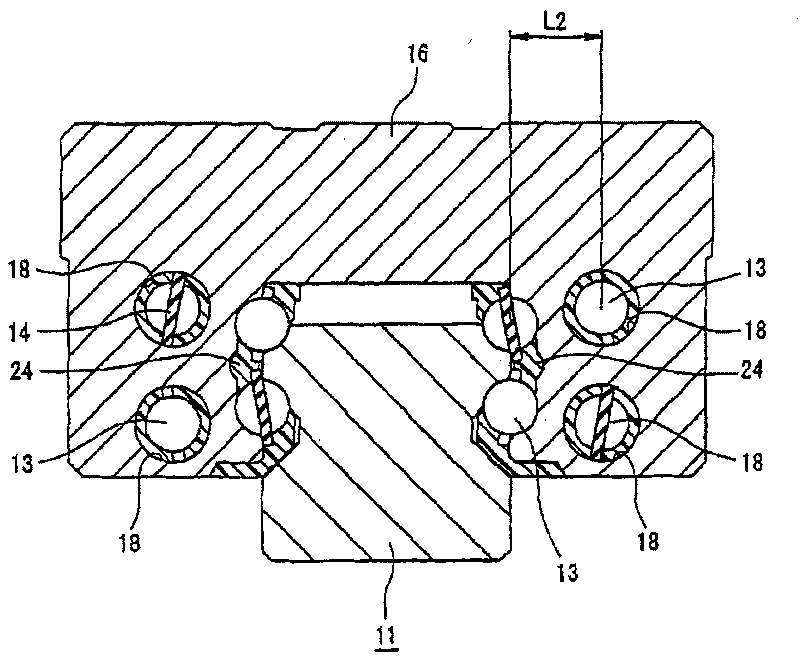 Linear guide device