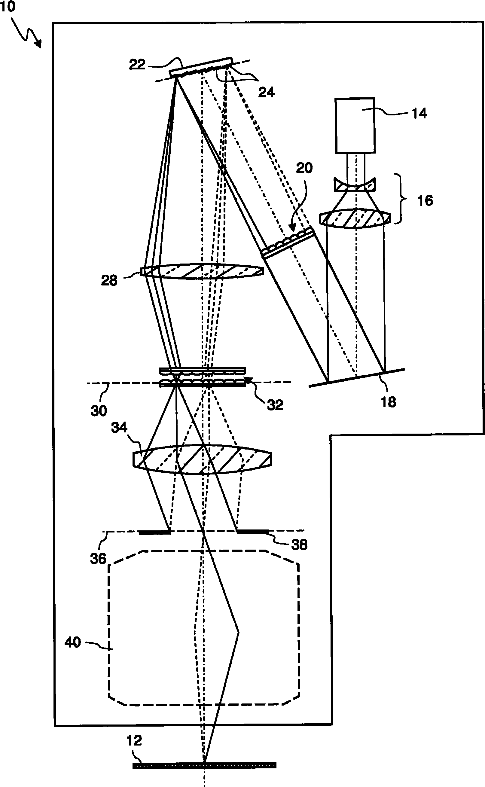 Illumination system for a microlithographic projection exposure apparatus