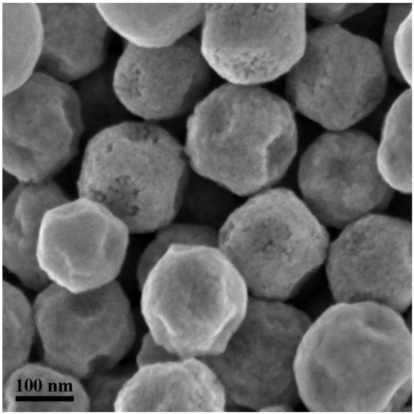 Preparation method of porous FexCo3-xO4 nanocage, nanocage and application thereof