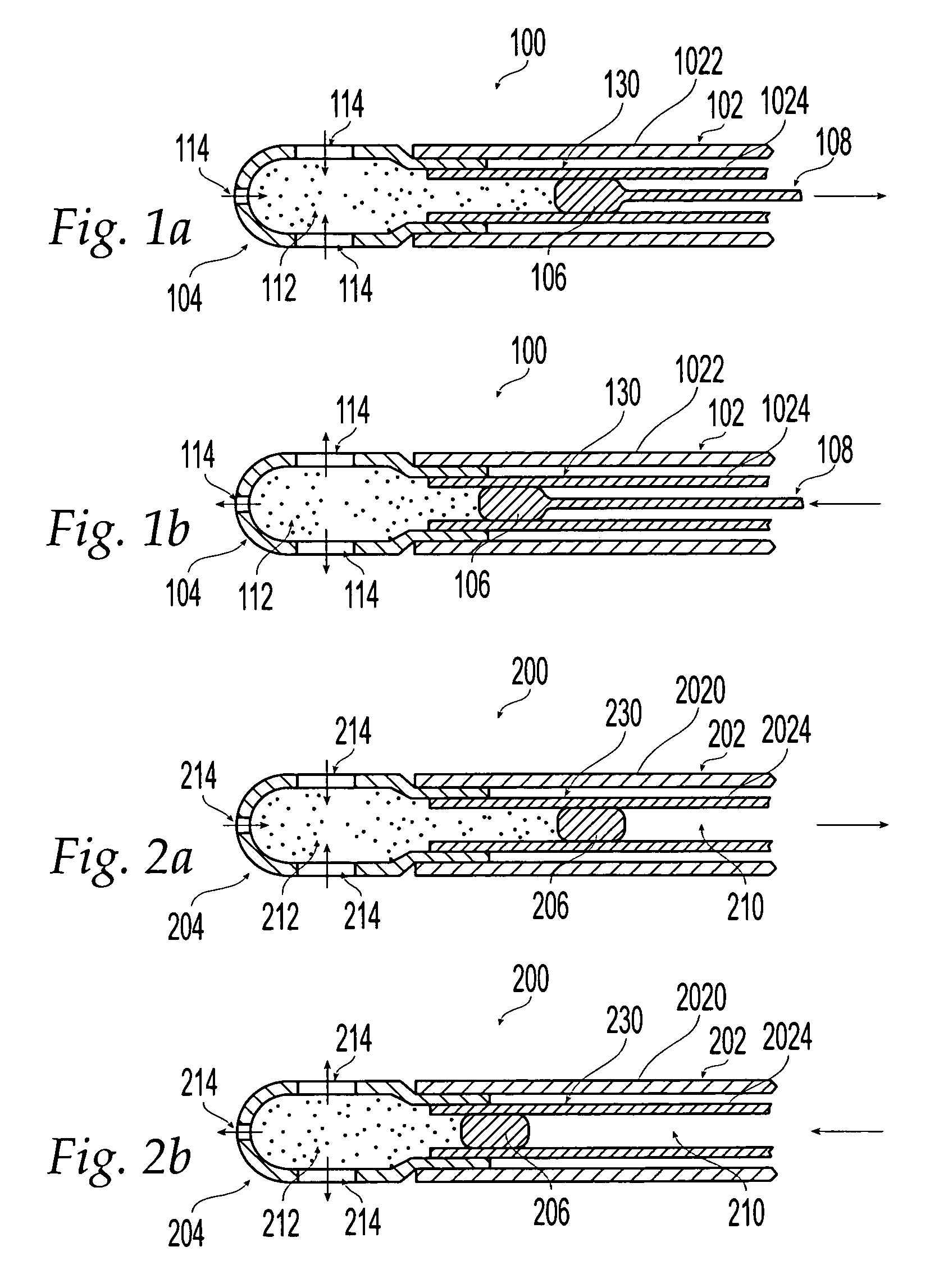Cooled ablation catheter with reciprocating flow