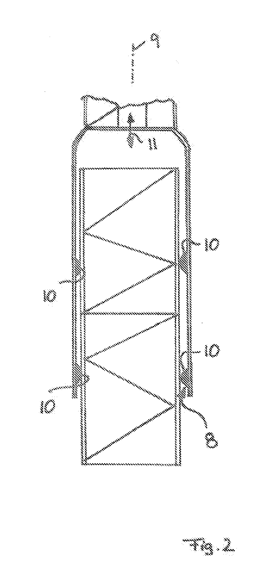 Climbing device for a tower crane