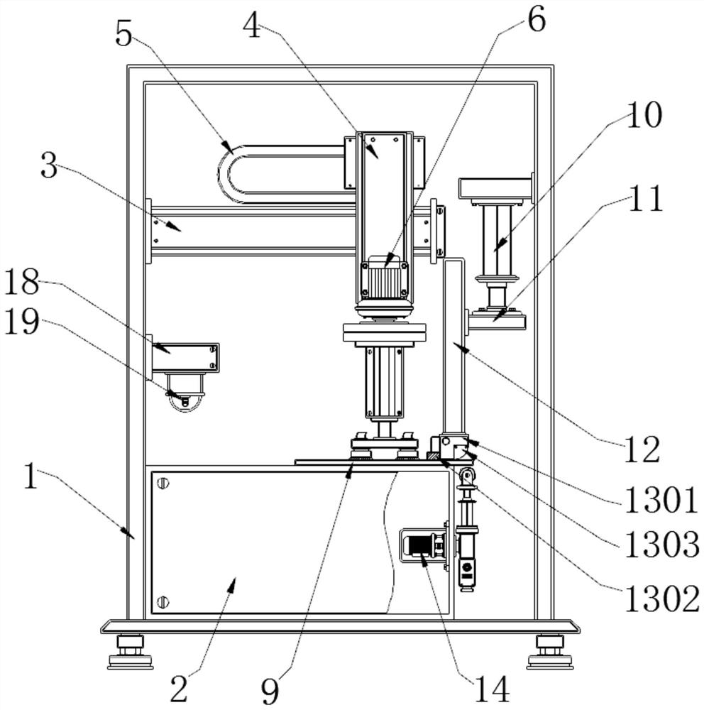 Screen body bending equipment for intelligent manufacturing of mobile phone liquid crystal display screen