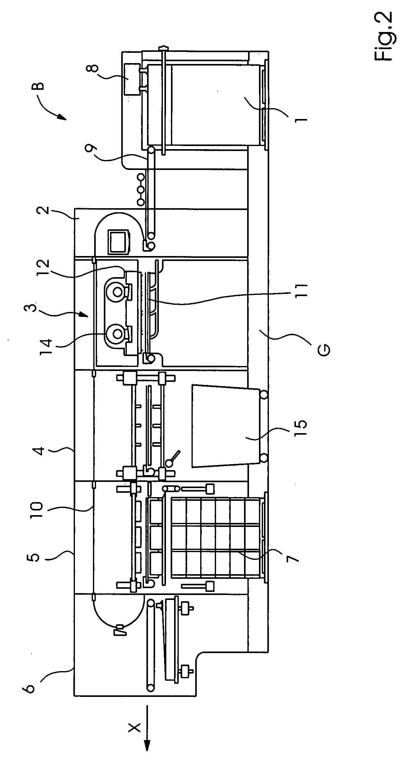 Flat-bed sheet punching machine