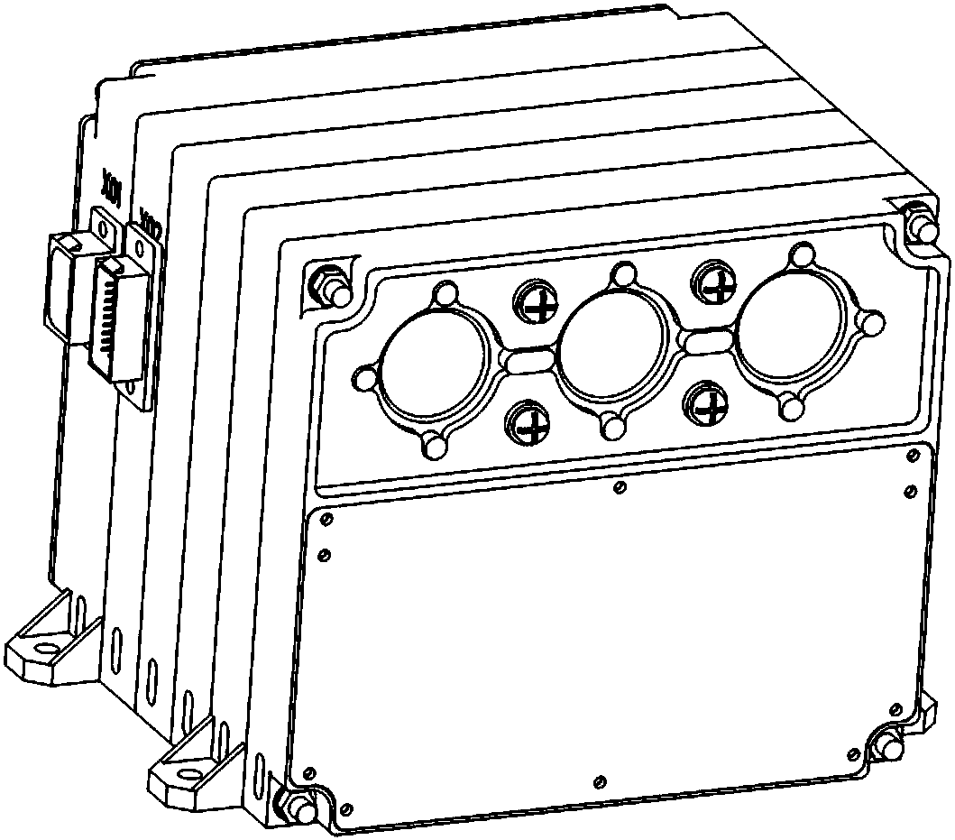 Component space radiation effect detection device