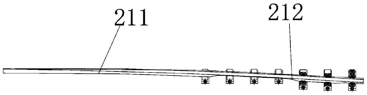 Subway turnout switch