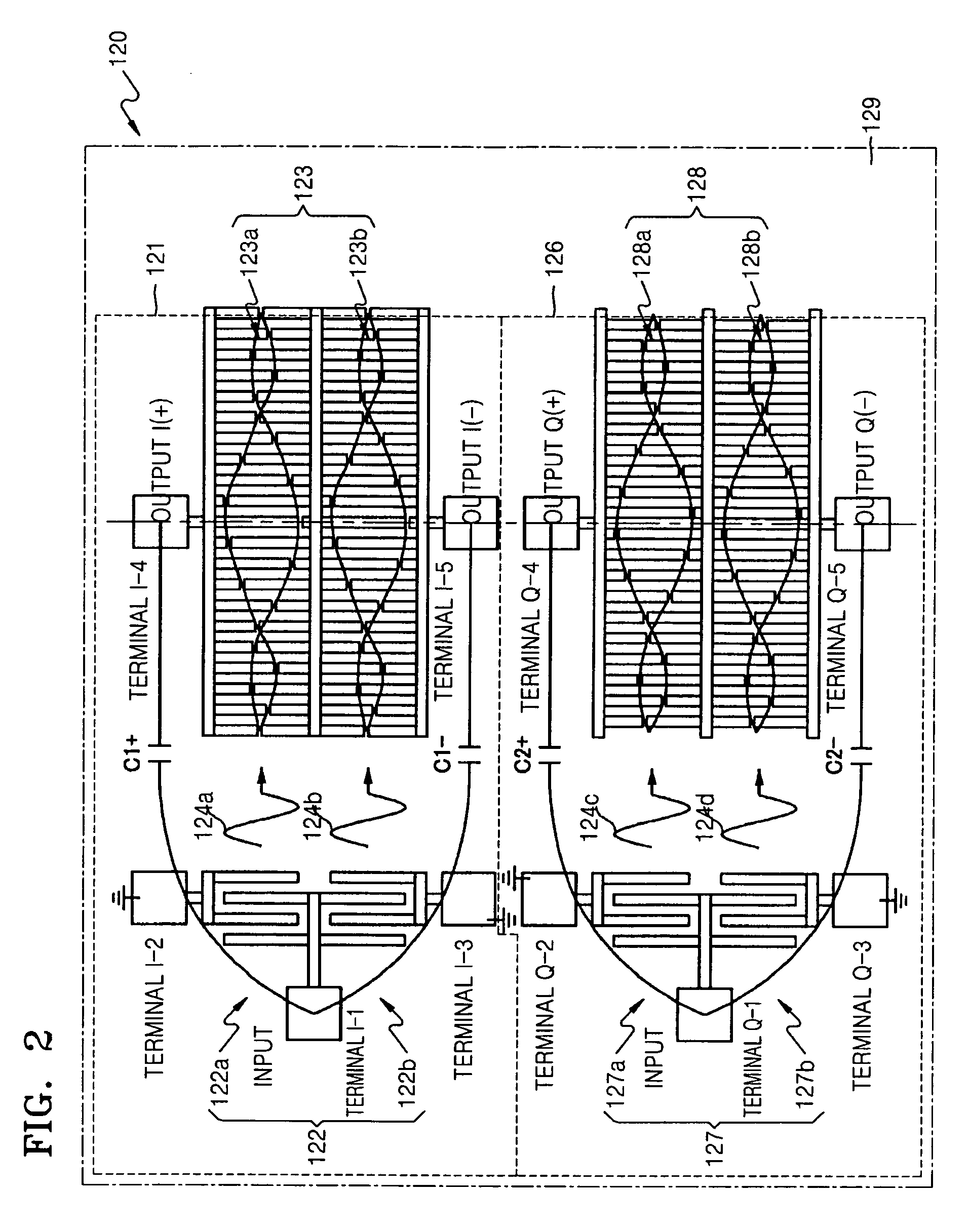 Complex coefficient transversal filter and complex frequency converter