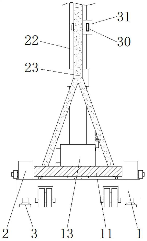 Warehouse stacking machine for logistics