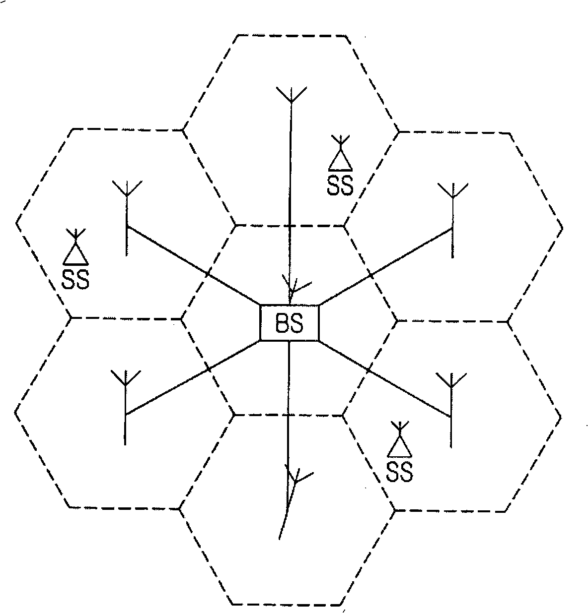 Method and apparatus for subchannel assignment for suppressing interantenna interference in OFDMA system