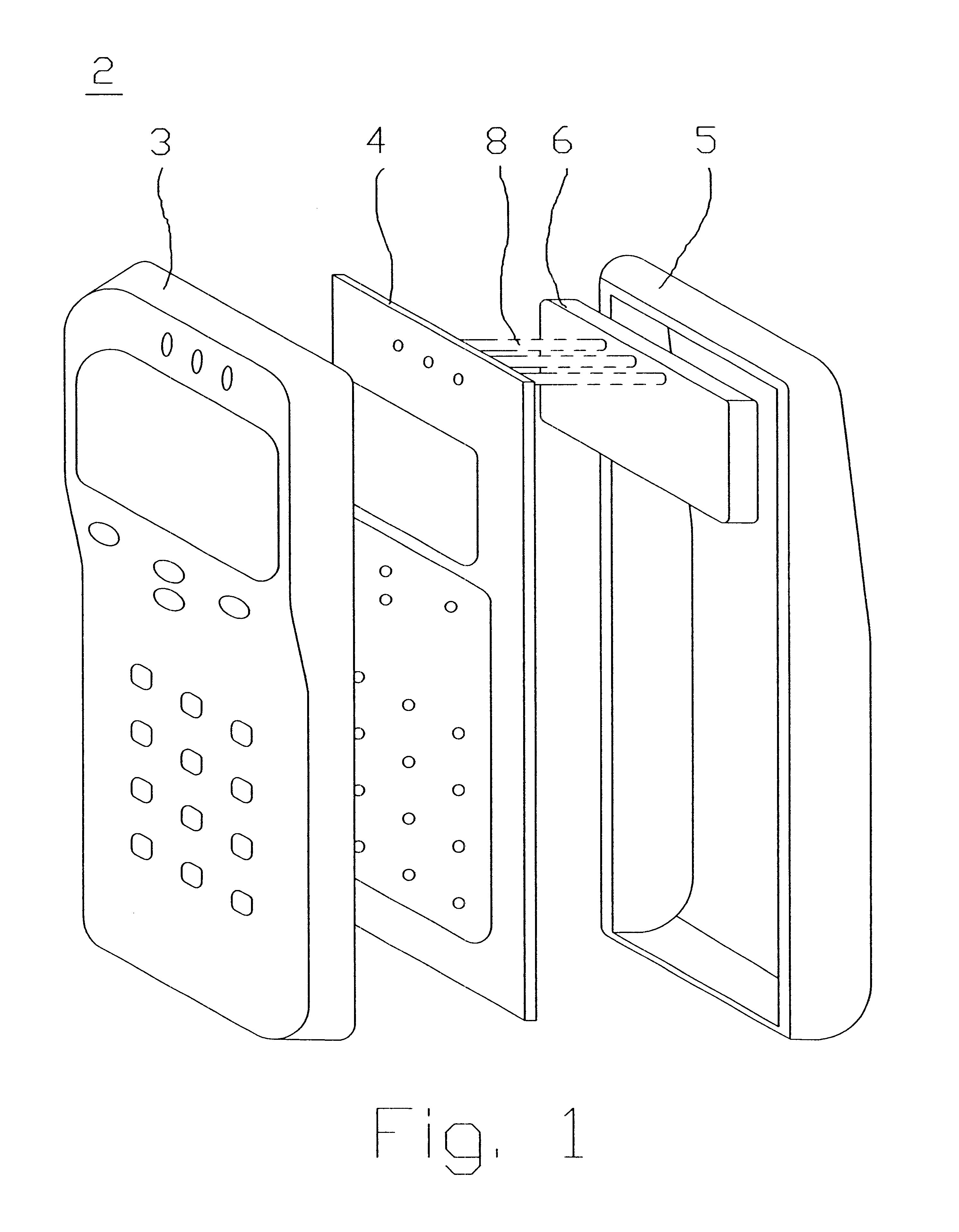 Internal antennas for mobile communication devices