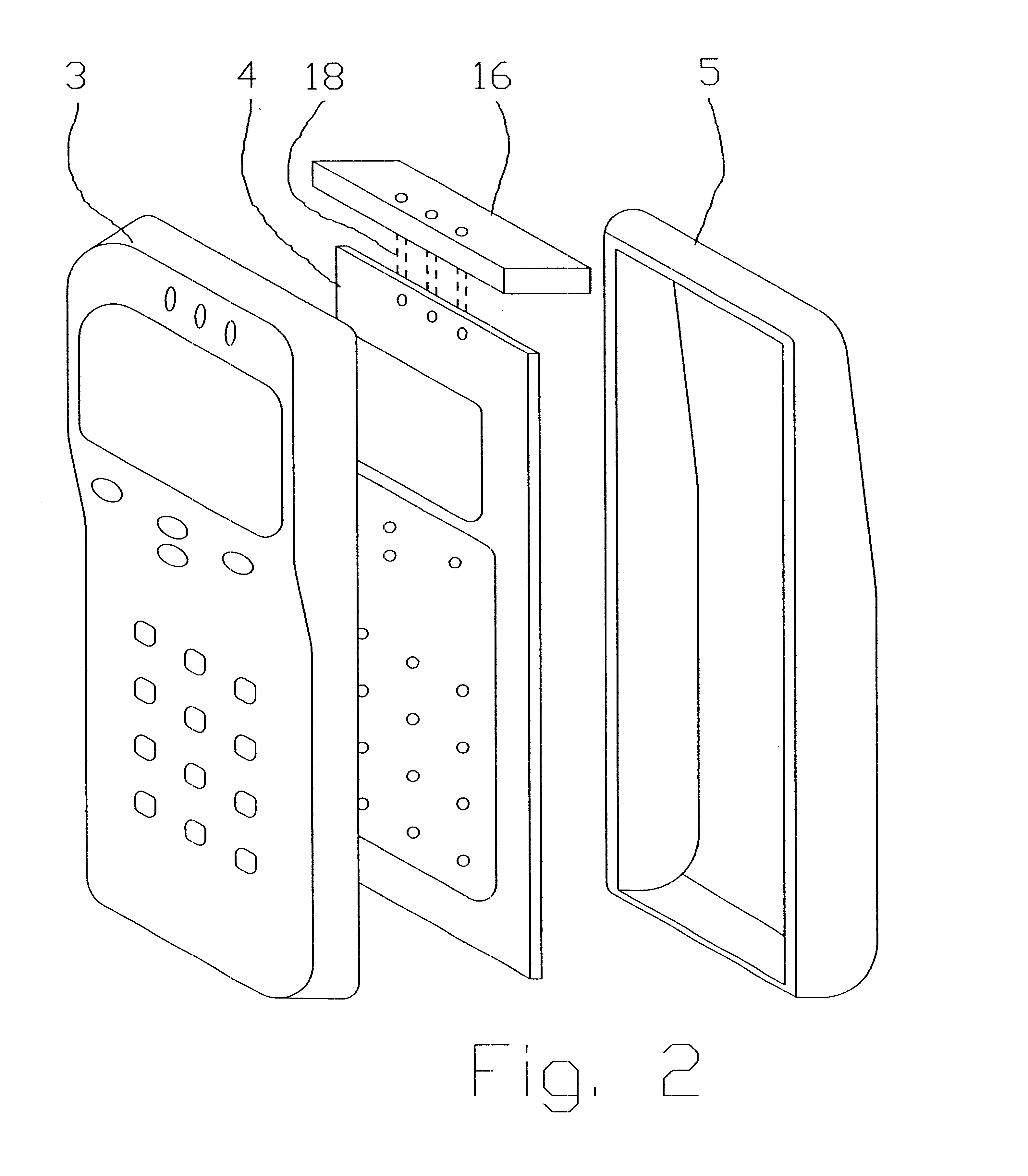 Internal antennas for mobile communication devices