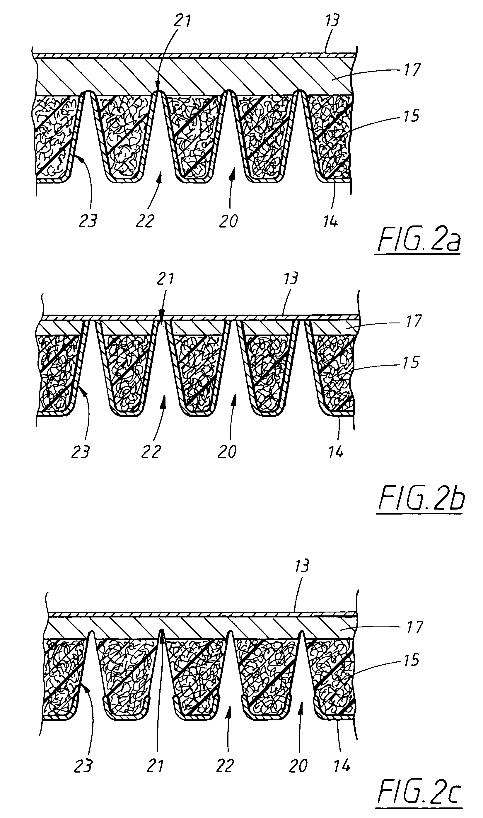 Absorbent article and method of production of an absorbent article