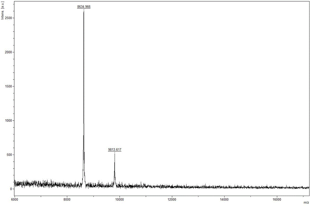 Grb2 protein targeting anti-tumor covalent polypeptide preparation and preparation method and application thereof