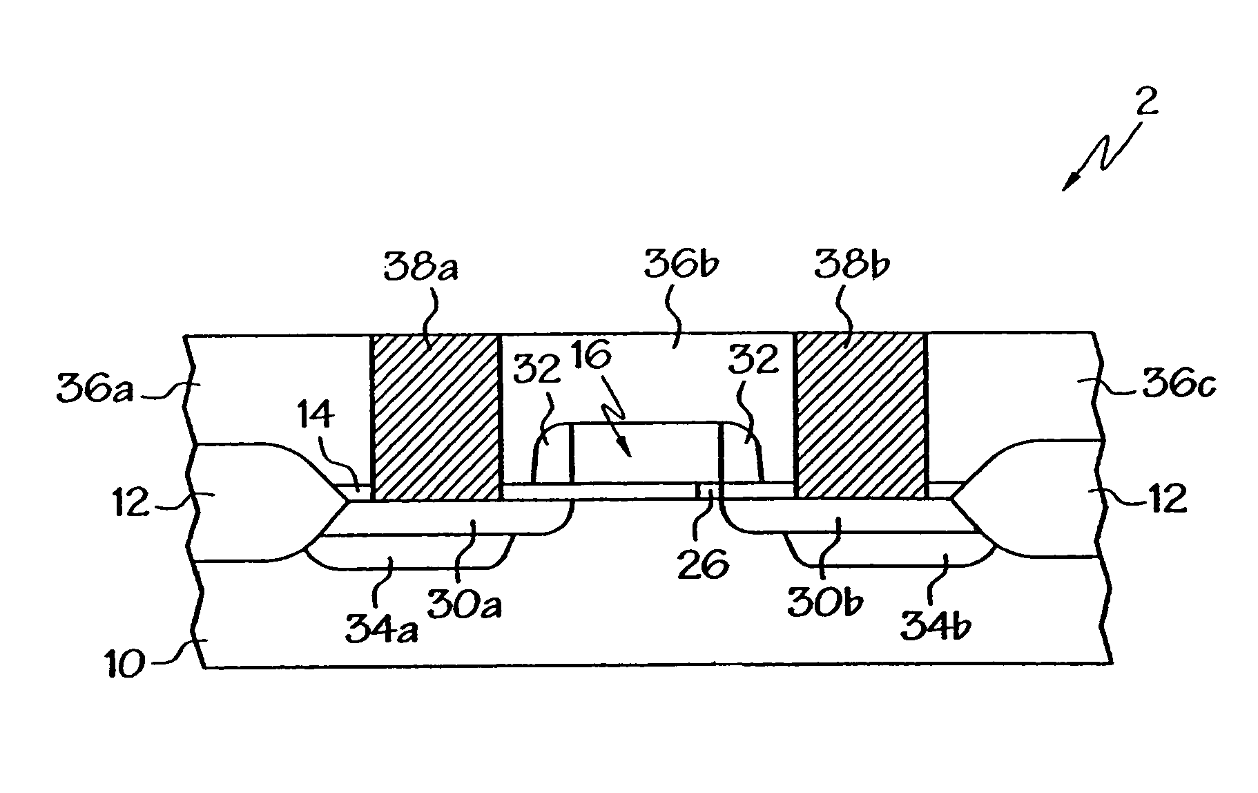 Method and device to reduce gate-induced drain leakage (GIDL) current in thin gate oxides MOSFETs