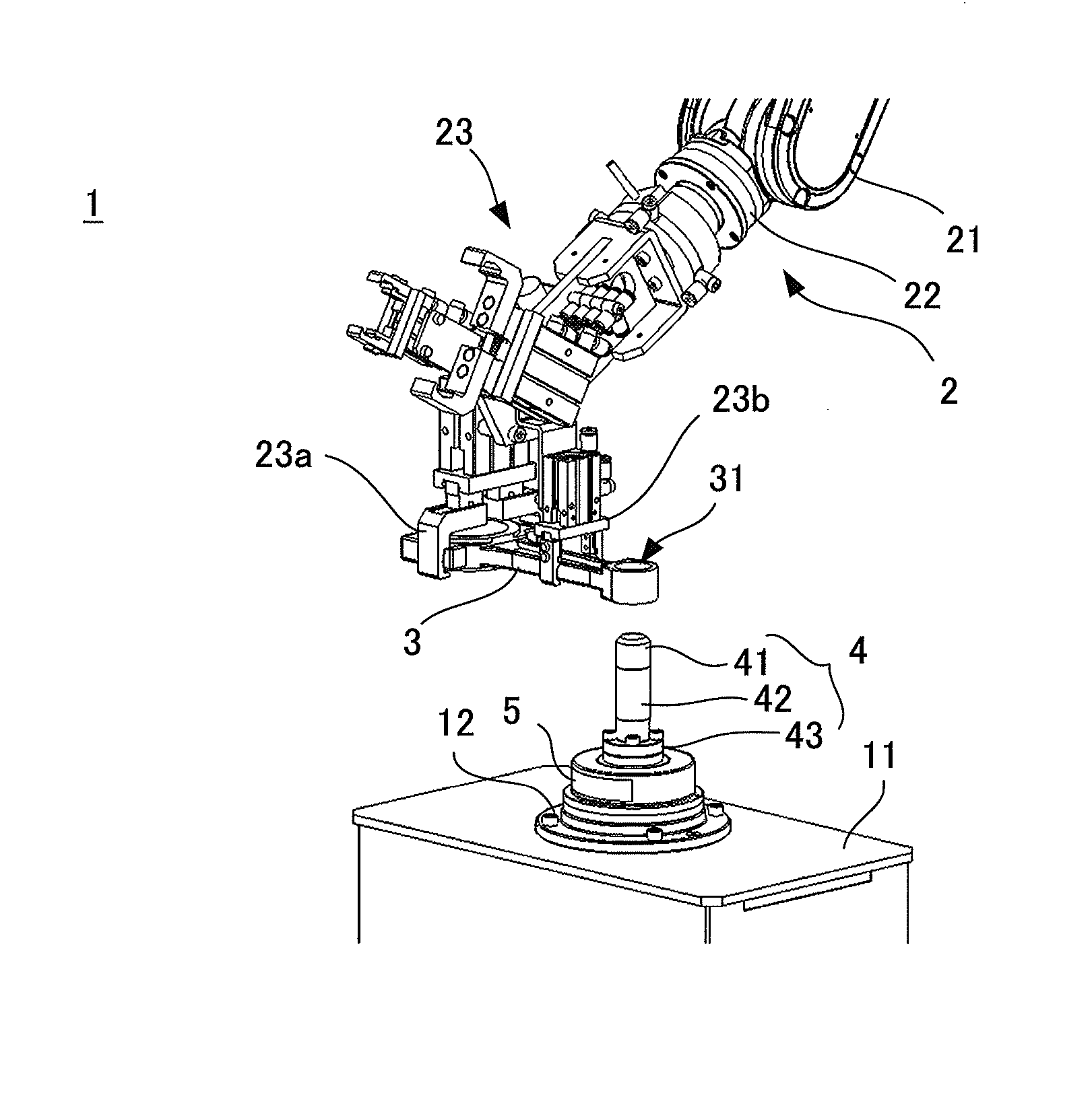 Inspection system for inspecting object using force sensor