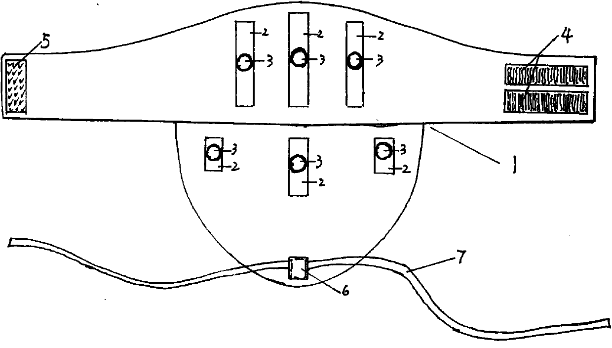 Combined physical therapy device using cervical vertebra magnetic neck sleeve and foldable health-care pillow