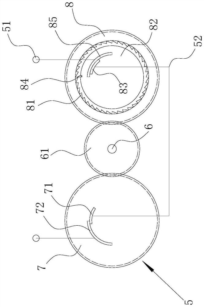 Parachute with automatic parachute opening function