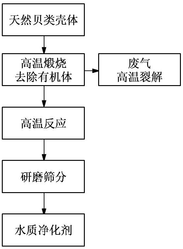 Water purifying agent and preparation method thereof