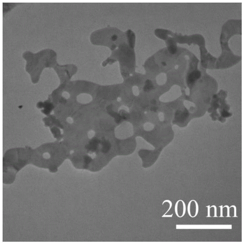 Low-temperature water-phase preparation method for porous gold nanocrystals