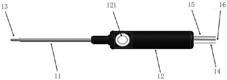 New energy automobile equipotential test system and test method