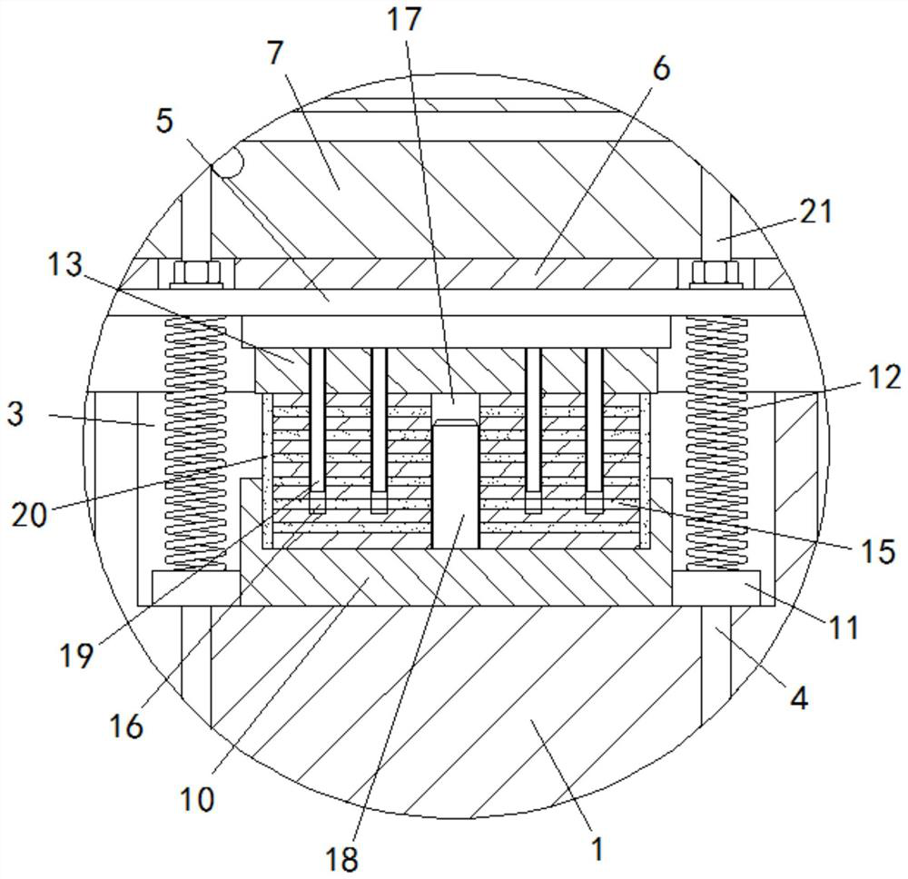 Beam-column structure for anti-seismic support of fabricated building