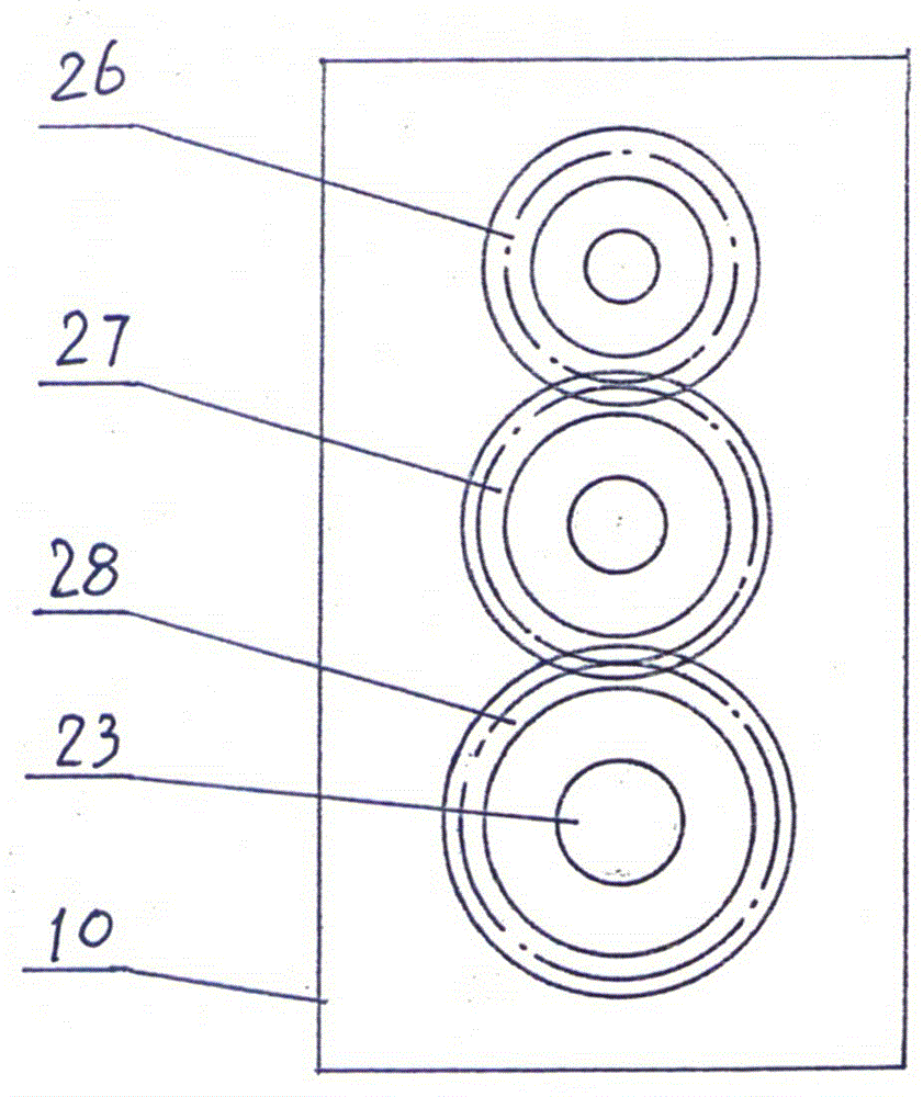 Automobile horizontal and vertical moving device