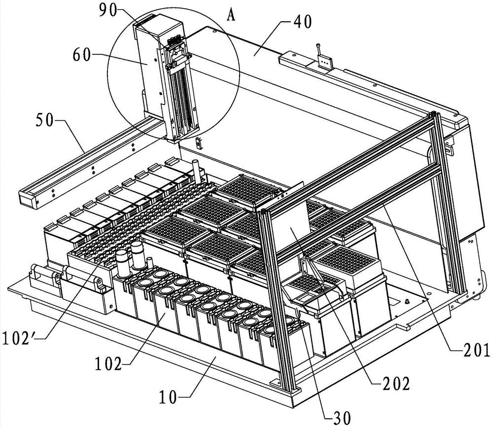 Sample-injection and transferring device for microporous plate