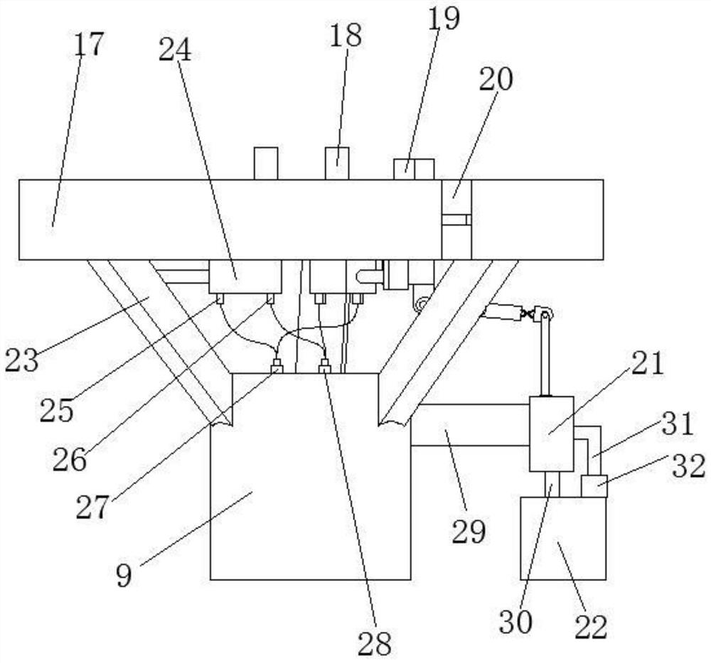 Bearing fault diagnosis simulation experiment device