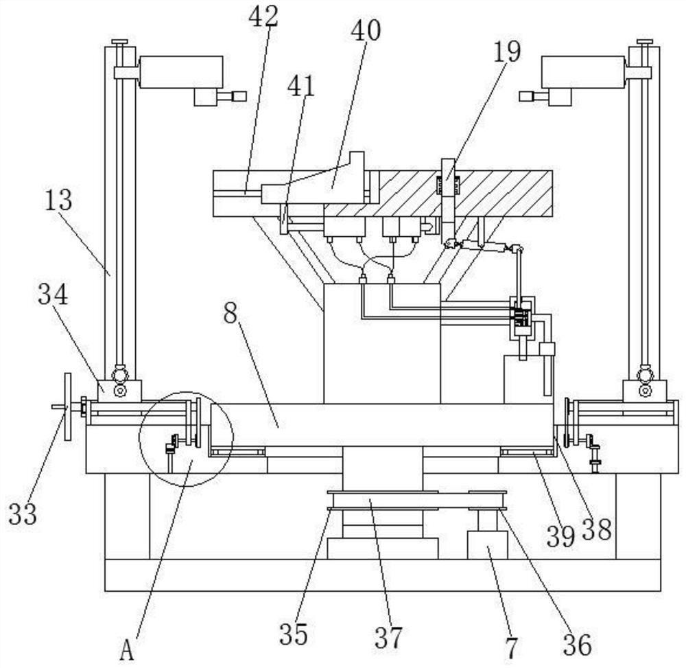 Bearing fault diagnosis simulation experiment device