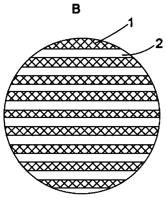 A kind of manufacturing method of light conductive wear-resistant material