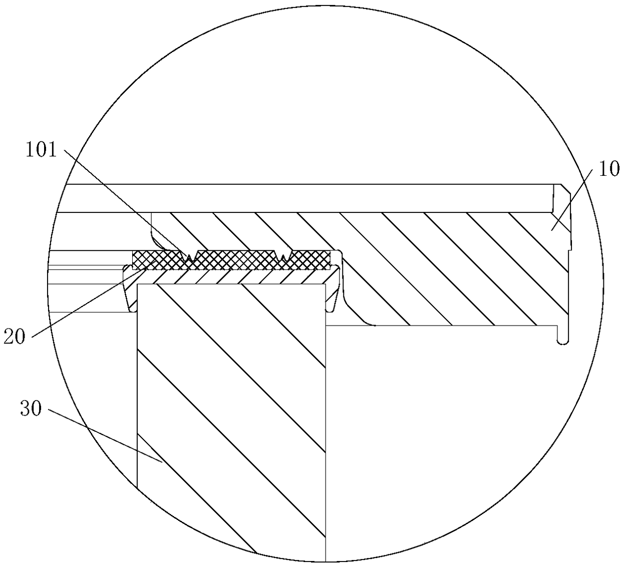 Filter device for air purifier