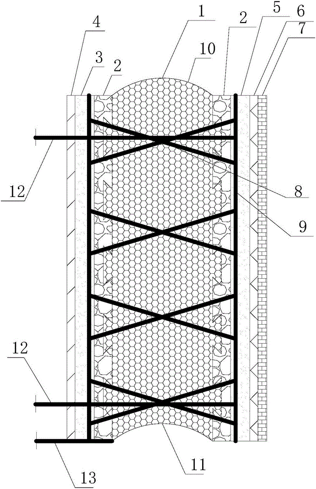 Assembly type energy-saving thermal-insulation composite wall board and making method thereof
