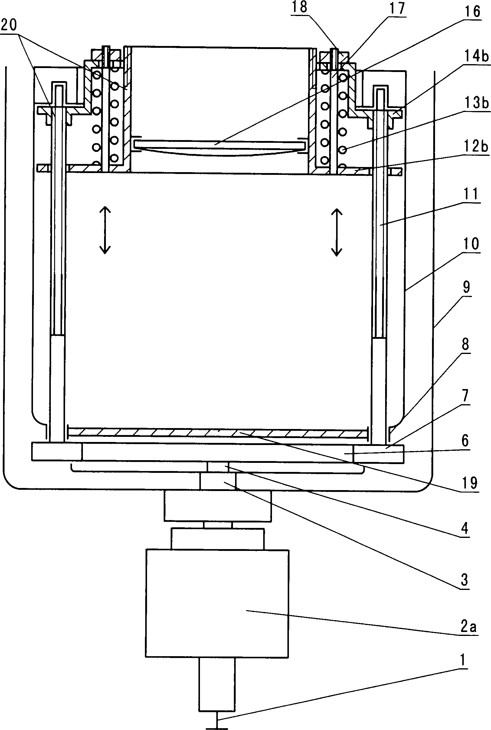 Washing mode of washing machine of wheel type screw full-automatic washing machine and the washing machine