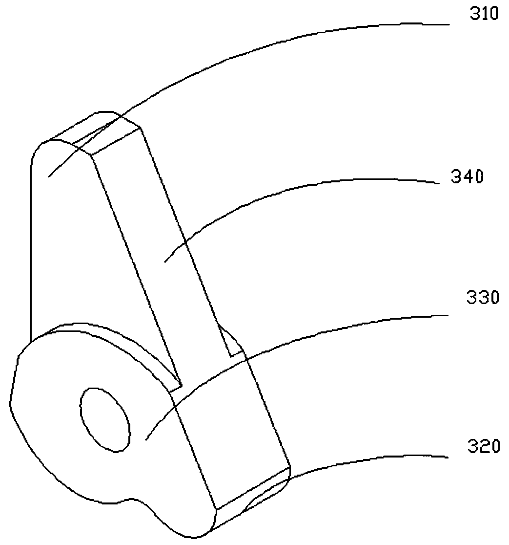 Rapid replacing device for wellhead blowout preventer