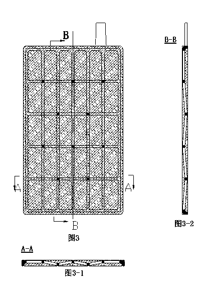 Method for continuously producing electric vehicle storage battery pole plate
