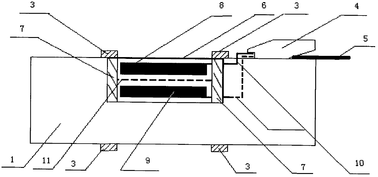 Method and sample shelf for X-ray diffraction in-situ test