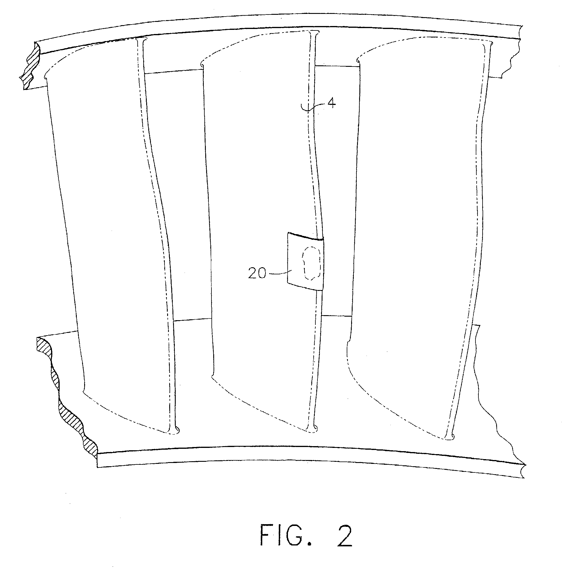 System for applying a diffusion aluminide coating on a selective area of a turbine engine component