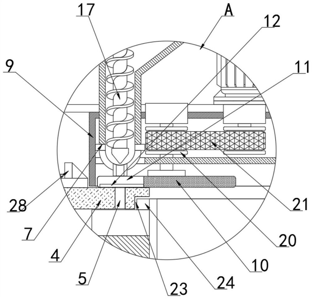 Capsule manufacturing device with medicine powder recycling structure and manufacturing method of capsule manufacturing device