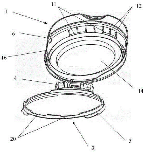 Hygienic seal for container