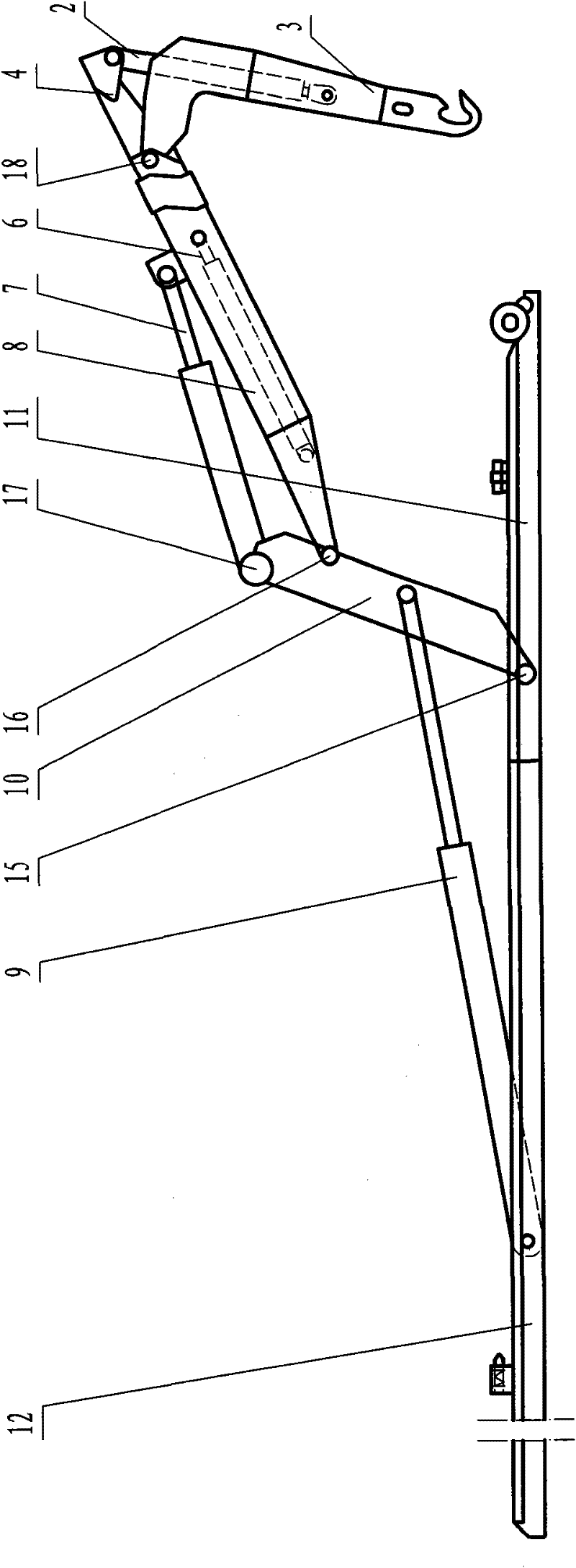 A compartment detachable mechanism