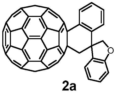 Synthetic method of fullerene spiro derivative
