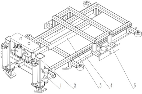 Fine adjustment and assembly device for prefabricated box culvert piece of shield tunnel