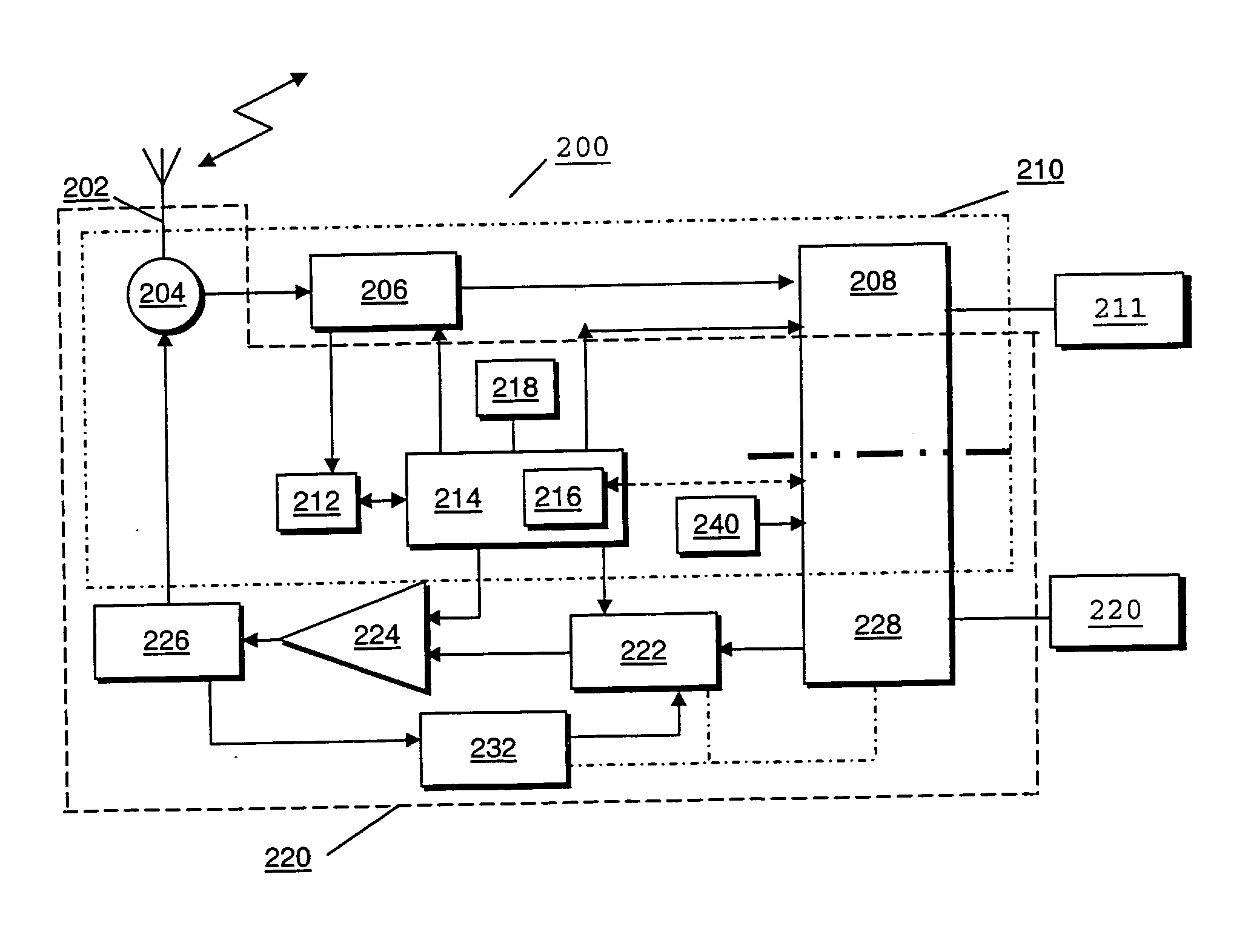 Wireless subscriber communication unit and antenna arrangement therefor