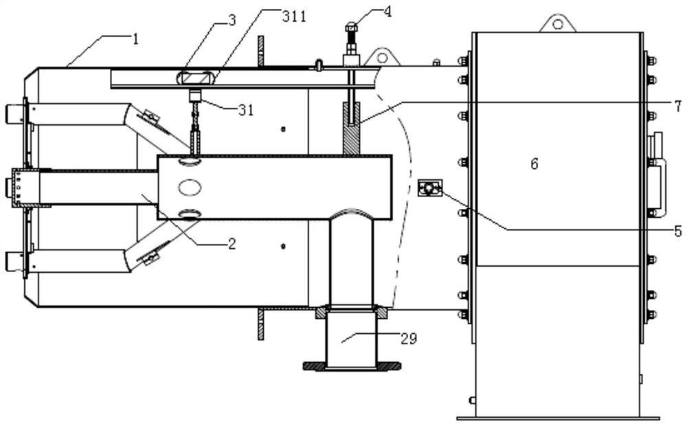 Multi-flame split type low-nitrogen combustor