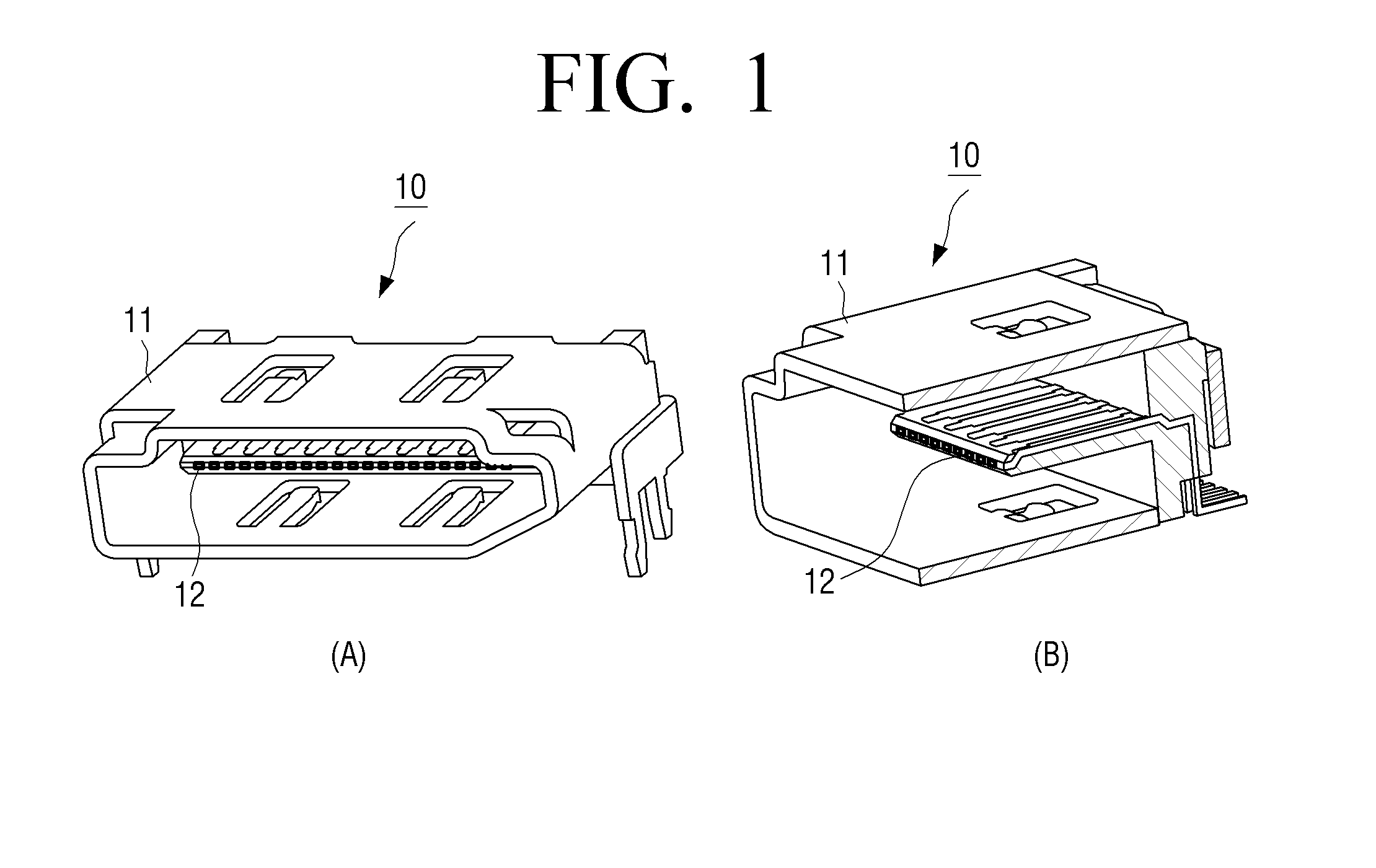 Connector for reducing near-end crosstalk