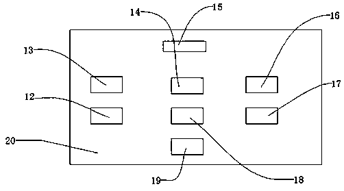 An automatic failure switching device for a mainframe computer server