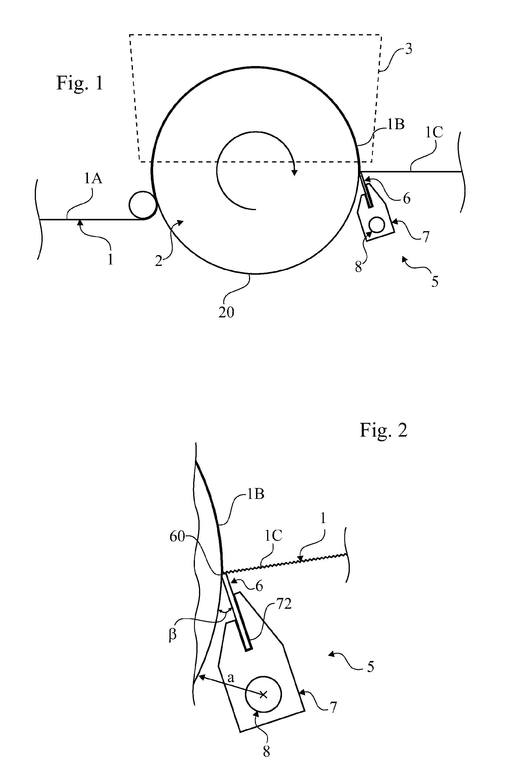 Method for the creping of paper