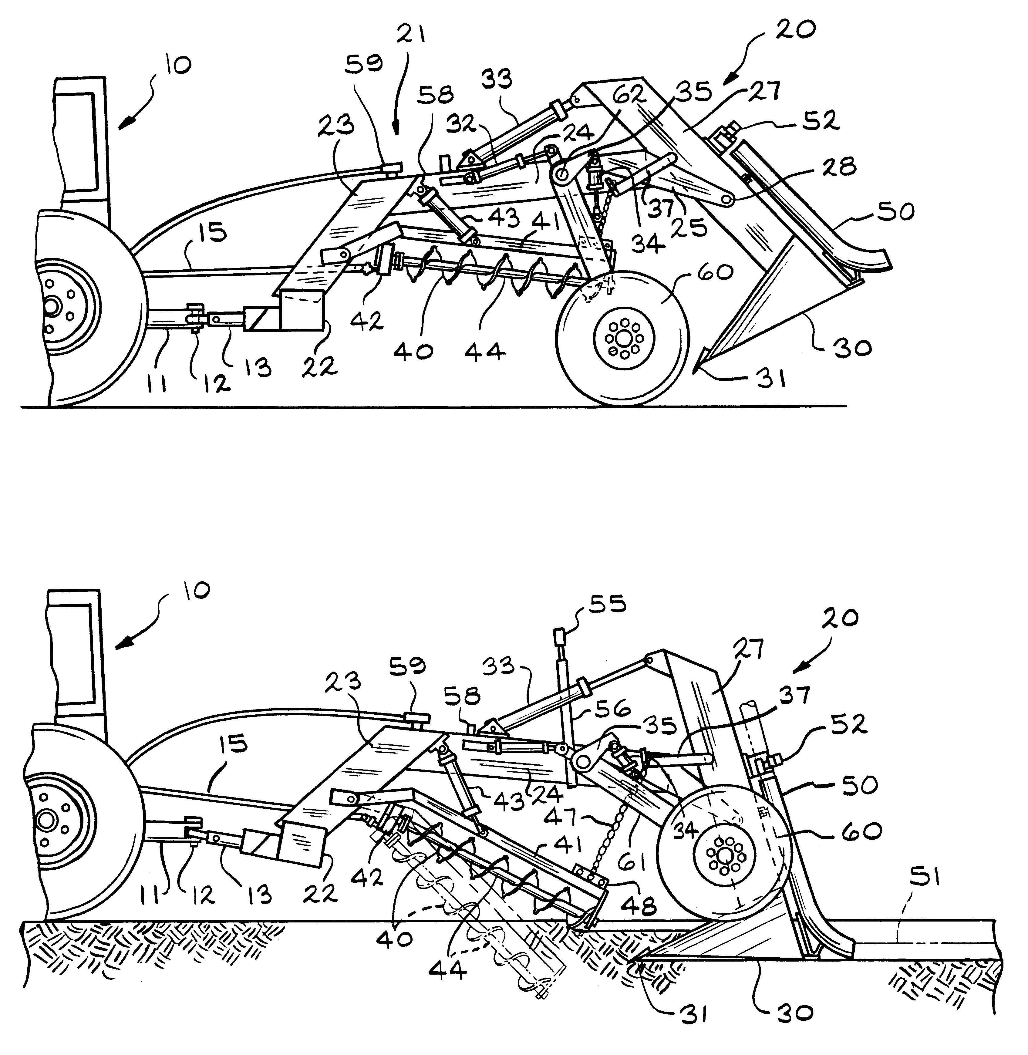 Trencher plow for laying pipe